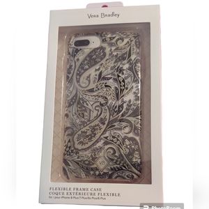 Vera Bradley Flexible Frame Case iPhone 8 Plus,7 Plus,6s Plus,6 Plus NWT